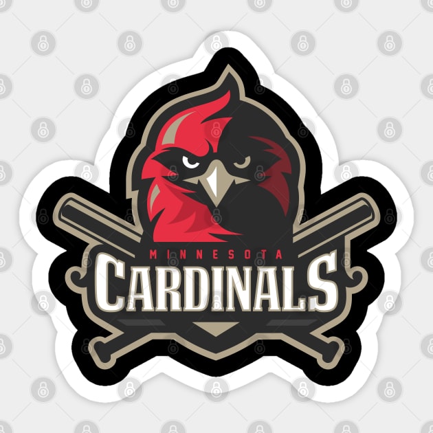 CARDINALS Sticker by TEENIE DESIGN
